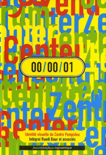 00.00.01 : identité visuelle du Centre Pompidou
