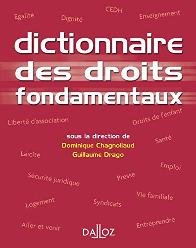 Dictionnaire des droits fondamentaux