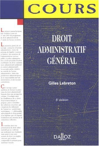 Droit administratif général