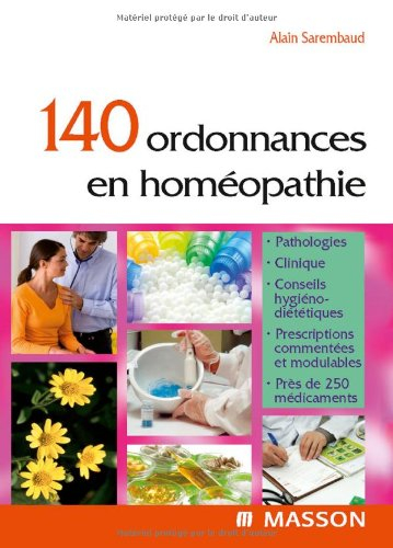 140 ordonnances en homéopathie