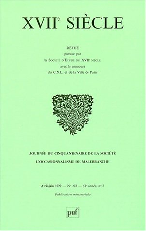 Dix-septième siècle, n° 2 (1999)