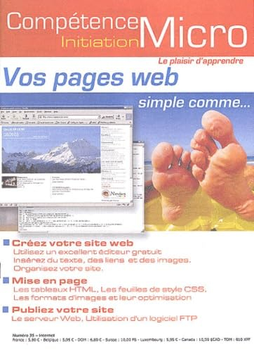 Compétence Micro-Initiation, n° 35. Vos pages web : simple comme...