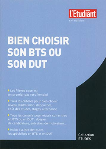 Bien choisir son BTS ou son DUT