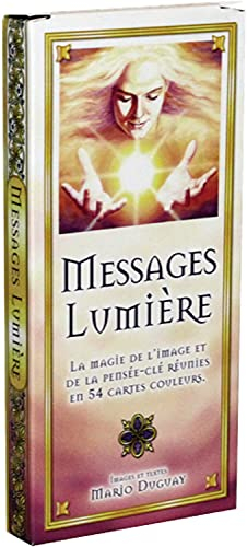Messages lumière : la magie de l'image et de la pensée réunies en 54 cartes couleurs