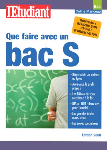 Que faire avec un bac S