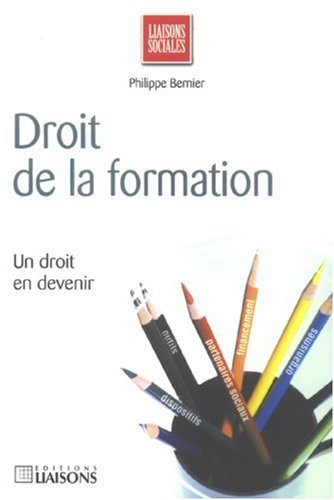 Droit de la formation : un droit en devenir...