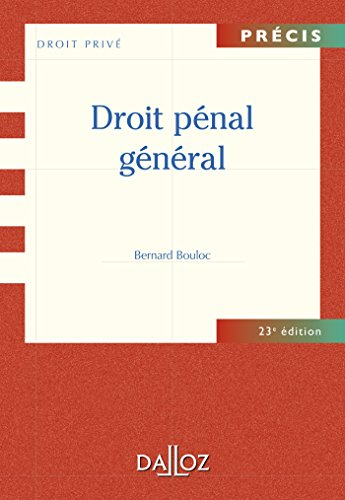 Droit pénal général
