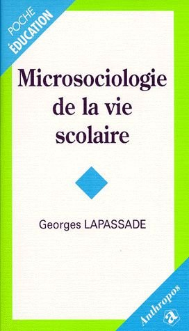 Microsociologie de la vie scolaire