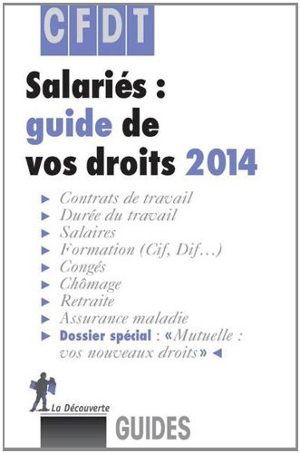 Salariés : guide de vos droits 2014