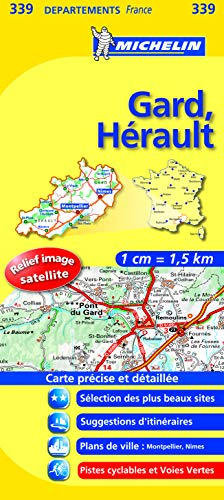 Carte DPARTEMENTS Gard, Hrault