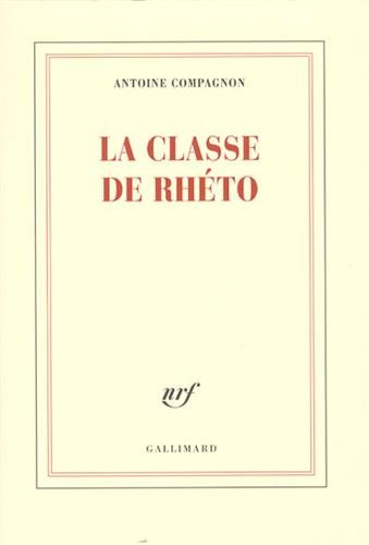 La classe de rhéto