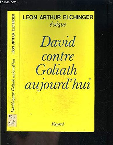 David contre Goliath aujourd'hui