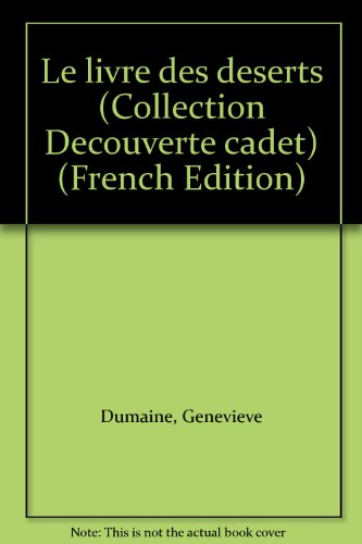 Le Livre des déserts