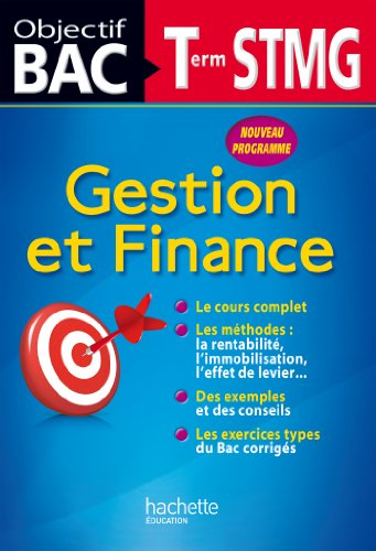 Gestion et finance terminale STMG : nouveau programme