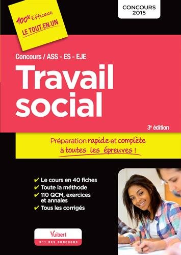 Travail social : concours ASS, ES, EJE : concours 2015