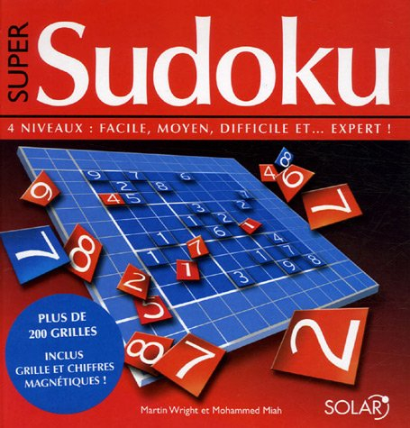Super sudoku magnétique