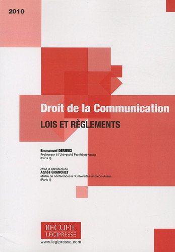 droit de la communication : lois et règlements