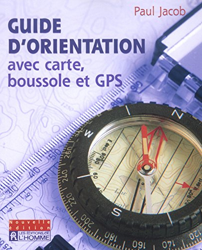 Guide d'orientation avec carte, boussole et GPS