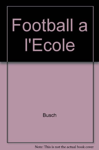 Le Football à l'école