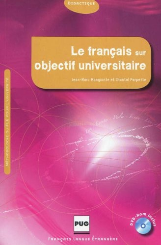 Le français sur objectif universitaire