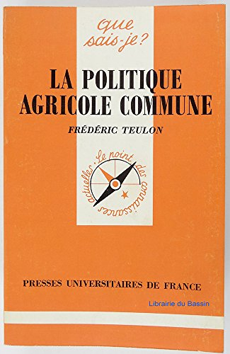 la politique agricole commune