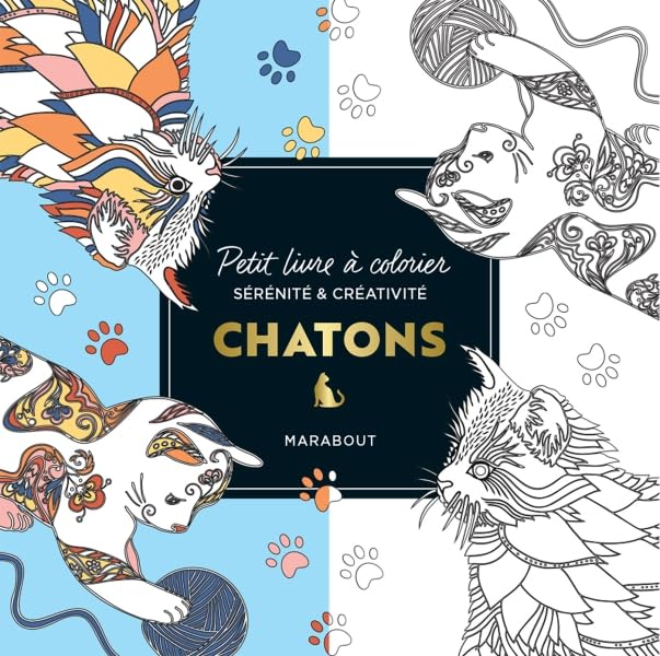 Petit livre à colorier : Chatons
