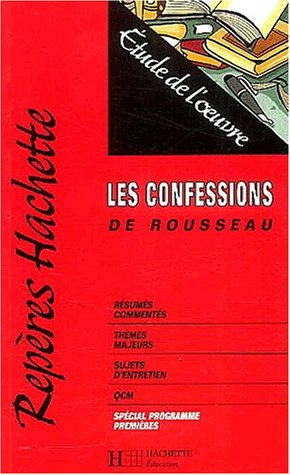 Les Confessions de Rousseau : études de l'oeuvre