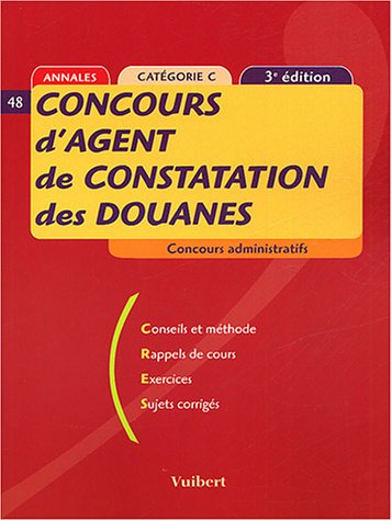 Concours d'agent de constatation des douanes