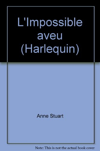l'impossible aveu (harlequin)