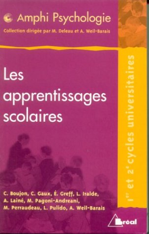 Les apprentissages scolaires