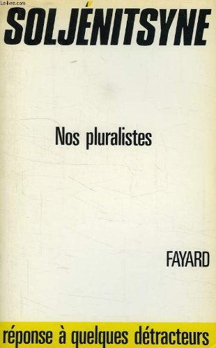 nos pluralistes