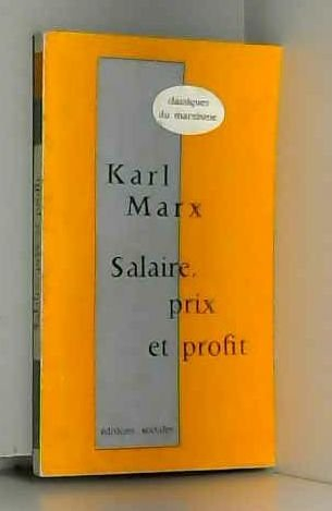 salaire, prix et profit