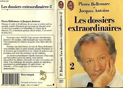 les dossiers extraordinaires tome 2