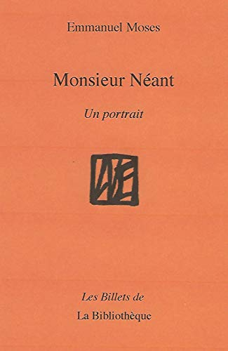 Monsieur Néant