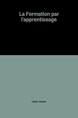 la formation par l'apprentissage