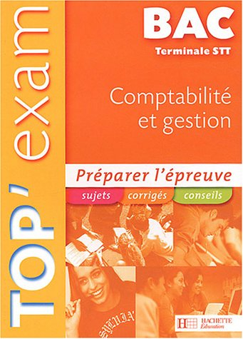 Comptabilité et gestion bac terminale STT