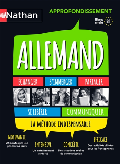 Allemand : approfondissement : la méthode indispensable