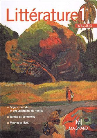 littérature 1e toutes séries