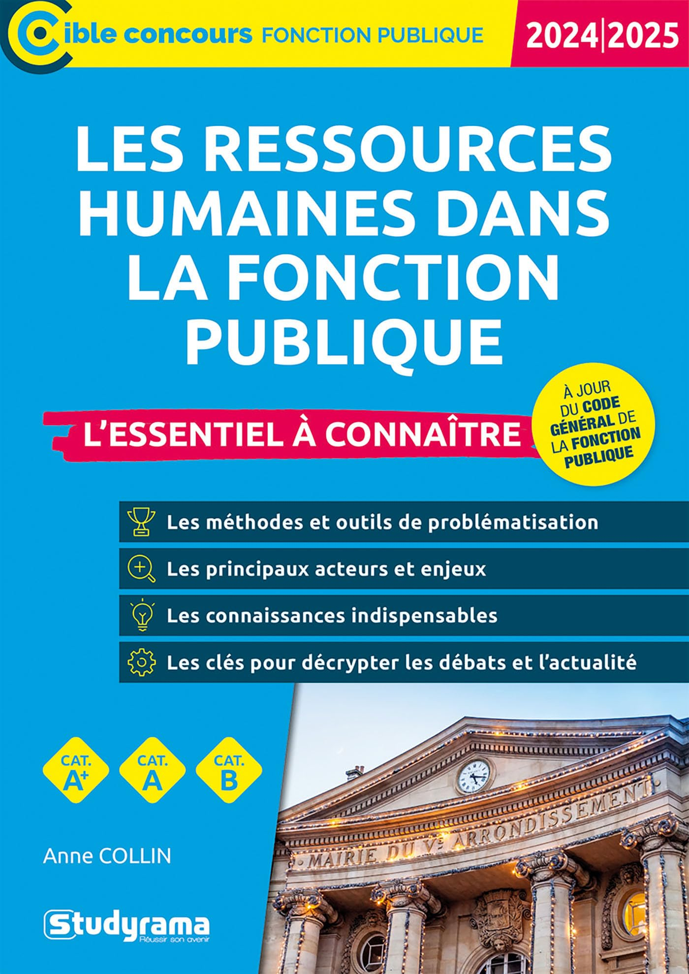 Les ressources humaines dans la fonction publique : l'essentiel à connaître, cat. A+, cat. A, cat. B