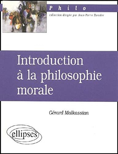 Introduction à la philosophie morale