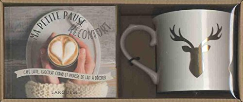 Ma petite pause réconfort : café latte, chocolat chaud et mousse de lait à décorer