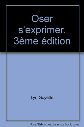 Oser s'exprimer