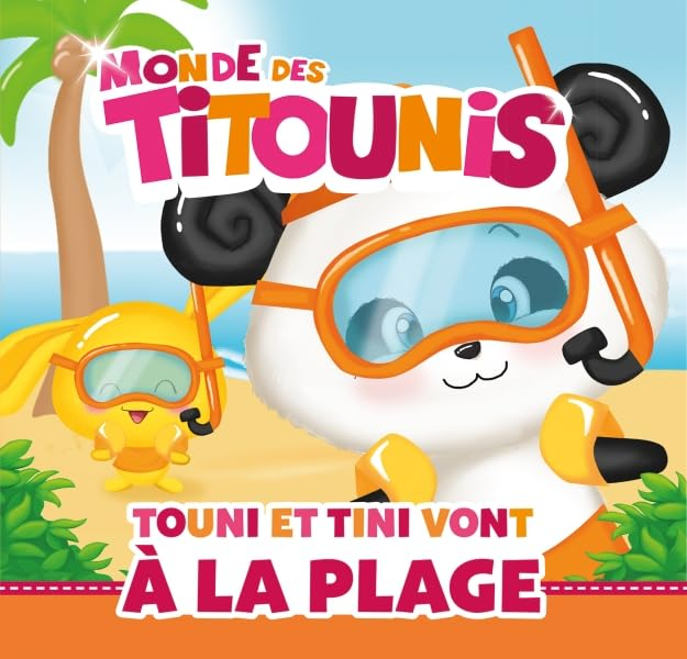 Monde des Titounis. Touni et Tini vont à la plage