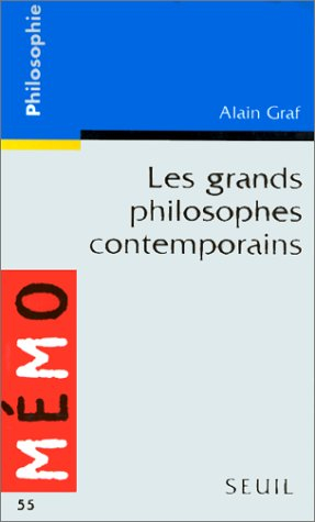 Les grands philosophes contemporains