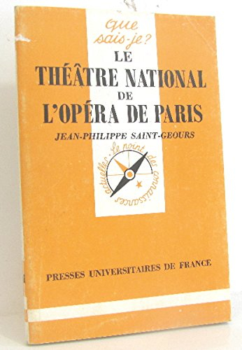 Le Théâtre national de l'Opéra de Paris