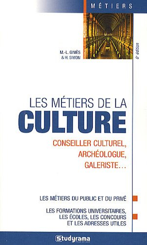Les métiers de la culture : conseiller culturel, archéologue, galeriste...