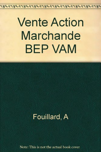 Vente-action marchande, BEP VAM, terminale professionnelle