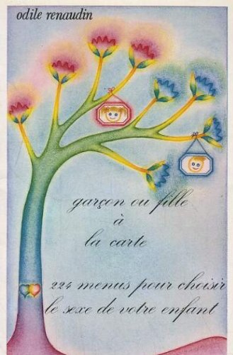 Garçon ou fille à la carte : 224 menus pour choisir le sexe de votre enfant