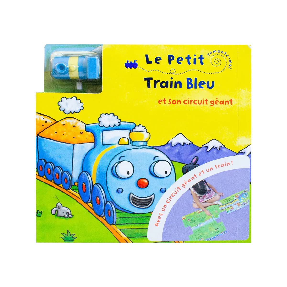 Le petit train bleu et son circuit géant