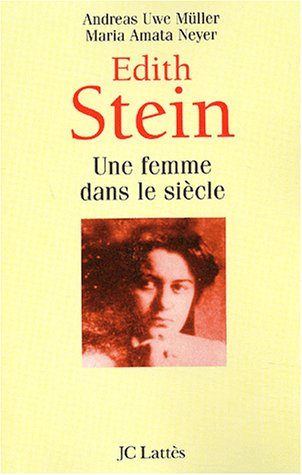 Edith Stein, une femme dans le siècle